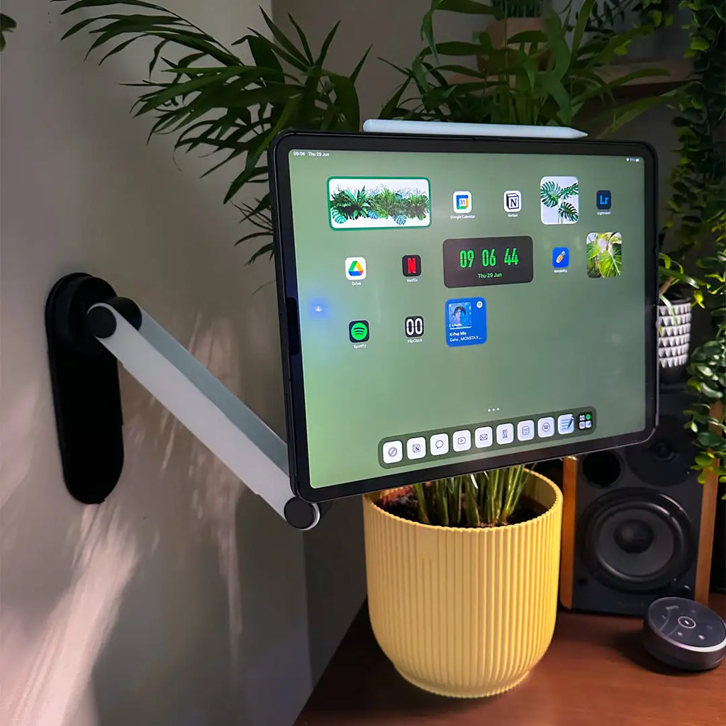 Magnetic Wall Mount Phone & Tablet Holder — Adhesive, Universal Fit