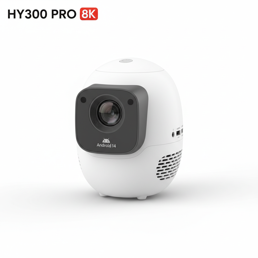 Projector HY300 PRO 8K Android 14